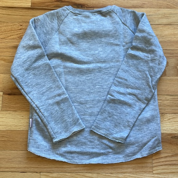 Zara Girls Flip Emoji Sweatshirt - size 7 - Picture 4 of 4